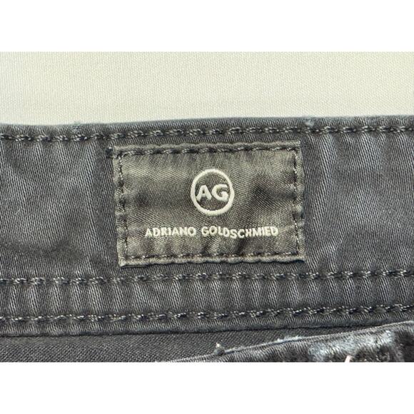 Adriano Goldschmied Men's The Graduate Tailored Leg Black Pants - Size 36x30 - Picture 5 of 7